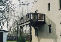 Balkon in Holzbauweise…