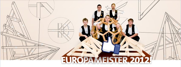 Zimmerernationalmannschaft Europameister 2012